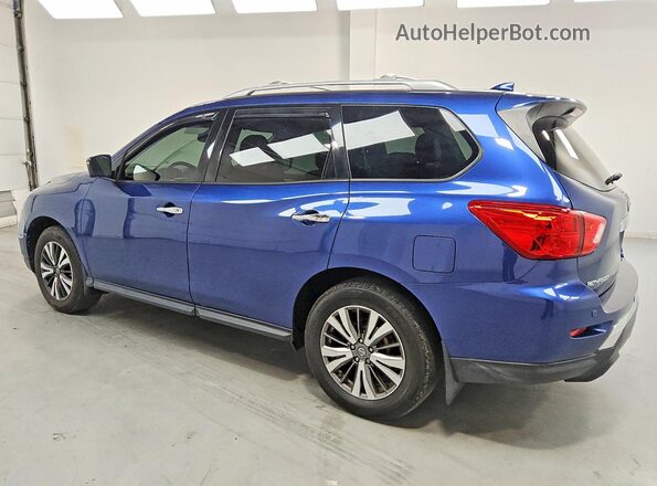 5N1DR2MM3KC588313 2019 NISSAN PATHFINDER Blue Задня ліва чверть