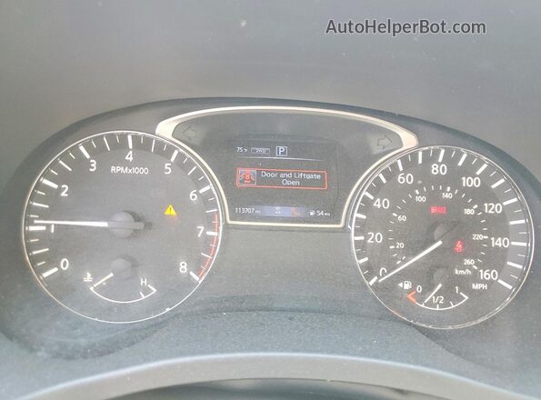 5N1DR2MM3KC606258 2019 NISSAN PATHFINDER Темно-бордовый Вид щитка приборов