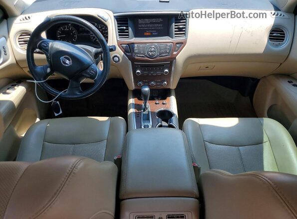 5N1DR2MM3KC606258 2019 NISSAN PATHFINDER Темно-бордовый Вид панели приборов