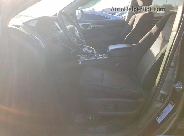5N1DR2MM3KC608785 2019 NISSAN PATHFINDER Gray Вид салону спереду