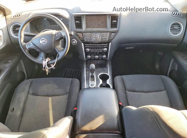5N1DR2MM3KC608785 2019 NISSAN PATHFINDER Gray Вид панелі приладів