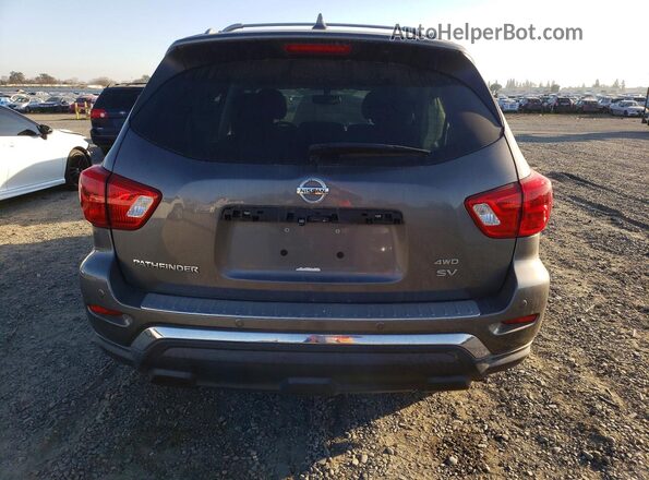 5N1DR2MM3KC608785 2019 NISSAN PATHFINDER Gray Вид ззаду
