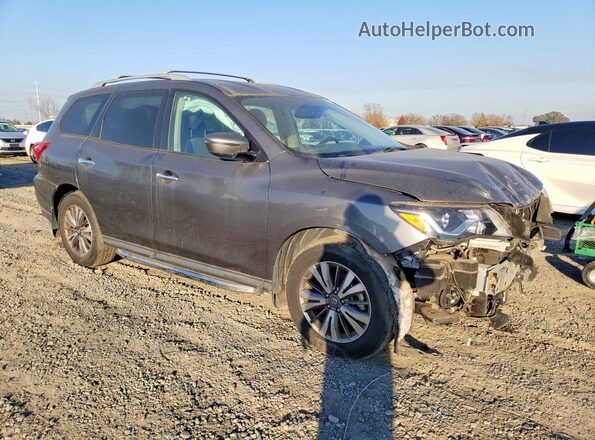 5N1DR2MM3KC608785 2019 NISSAN PATHFINDER Gray Передня права чверть