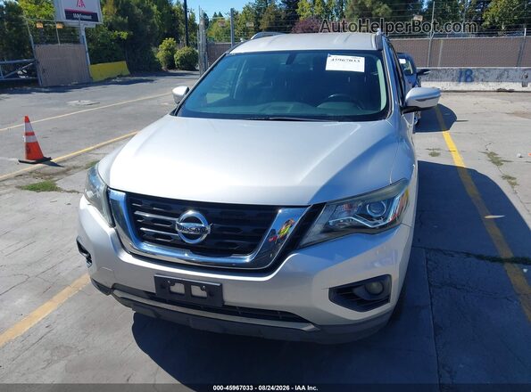 5N1DR2MM3KC617583 2019 NISSAN PATHFINDER Silver Սարքավորումների վահանակի տեսք