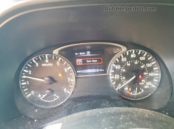 5N1DR2MM4HC619142 2017 NISSAN PATHFINDER Черный Вид щитка приборов