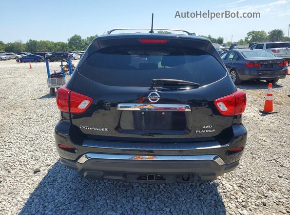 5N1DR2MM4HC620338 2017 NISSAN PATHFINDER Black Вид ззаду