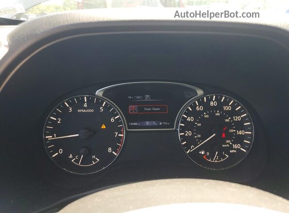 5N1DR2MM4HC620338 2017 NISSAN PATHFINDER Black Вид щитка приладів