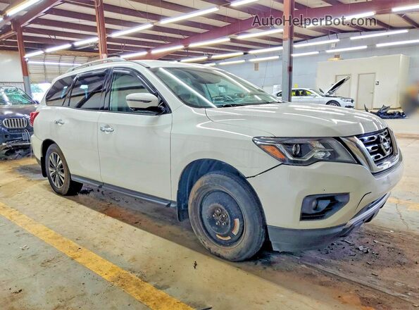 5N1DR2MM4HC641724 2017 NISSAN PATHFINDER White Delantero derecho