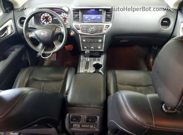 5N1DR2MM4HC641724 2017 NISSAN PATHFINDER White Vista del salpicadero