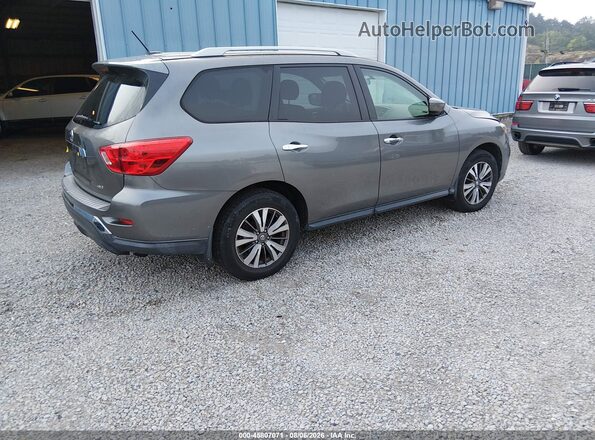 5N1DR2MM4HC665604 2017 NISSAN PATHFINDER Gray Rear right