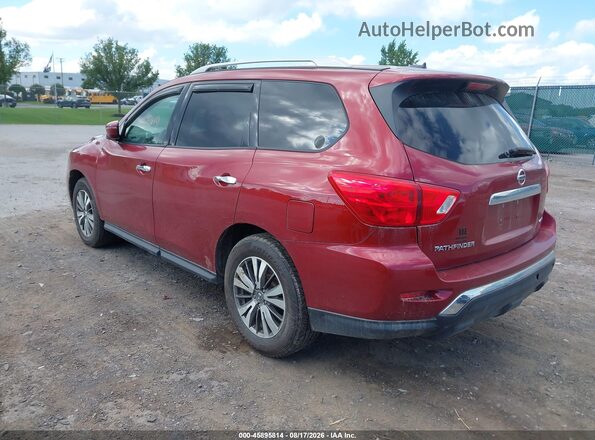 5N1DR2MM4HC693872 2017 NISSAN PATHFINDER Красный Задняя левая четверть
