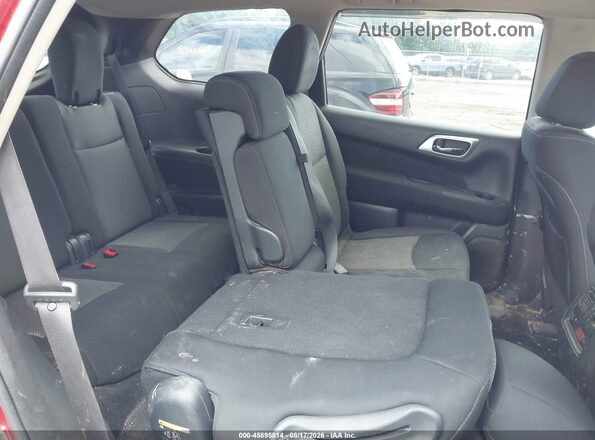 5N1DR2MM4HC693872 2017 NISSAN PATHFINDER Красный Вид наклейки с VIN-кодом