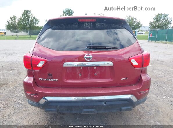 5N1DR2MM4HC693872 2017 NISSAN PATHFINDER Красный 