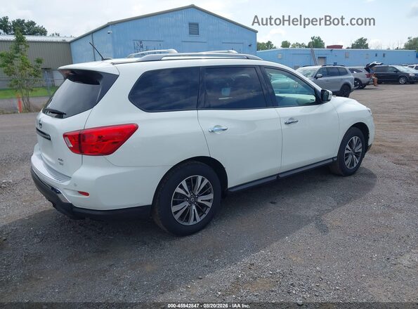 5N1DR2MM4JC606431 2018 NISSAN PATHFINDER Белый Задняя правая четверть