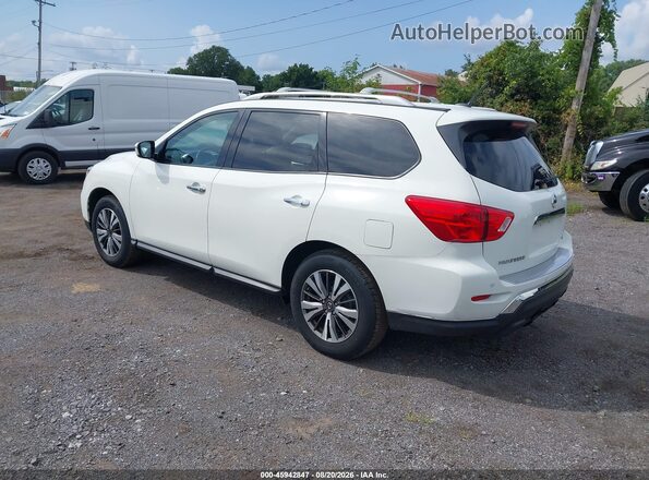5N1DR2MM4JC606431 2018 NISSAN PATHFINDER Белый Задняя левая четверть