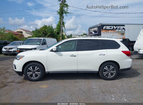 5N1DR2MM4JC606431 2018 NISSAN PATHFINDER Белый Панорамный вид салона 360°