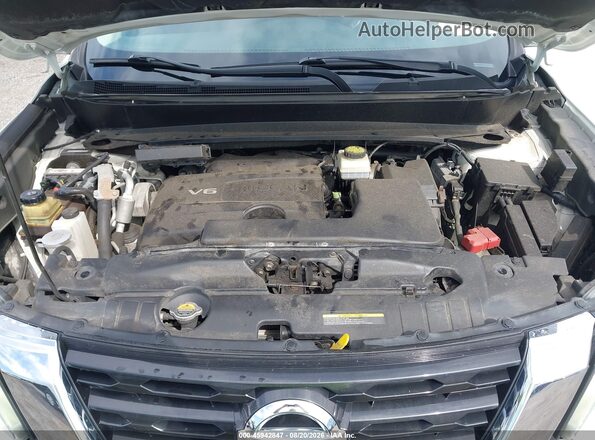 5N1DR2MM4JC606431 2018 NISSAN PATHFINDER Белый Вид сзади