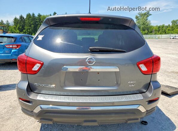 5N1DR2MM4JC620619 2018 NISSAN PATHFINDER Silver Հետևի տեսք