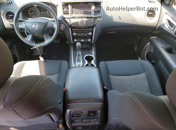 5N1DR2MM4JC620619 2018 NISSAN PATHFINDER Silver Առջևի վահանակի տեսք