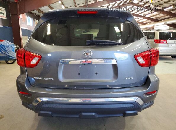 5N1DR2MM4JC674325 2018 NISSAN PATHFINDER Gray უკანა ხედი