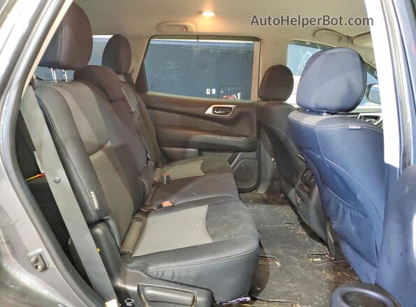 5N1DR2MM4JC674325 2018 NISSAN PATHFINDER Gray უკანა სალონის ხედი