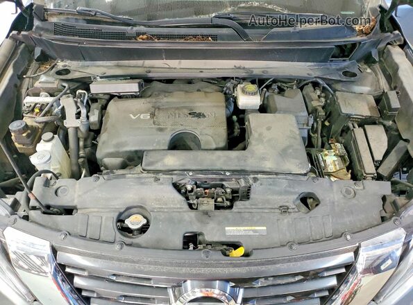 5N1DR2MM4JC674325 2018 NISSAN PATHFINDER Gray ძრავის განყოფილების ხედი