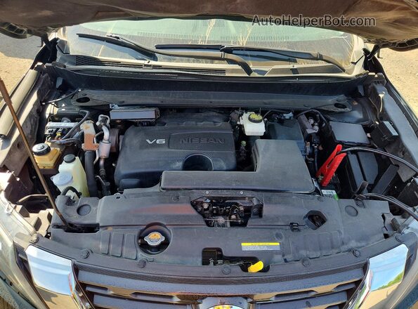 5N1DR2MM4KC586697 2019 NISSAN PATHFINDER Black Widok komory silnika