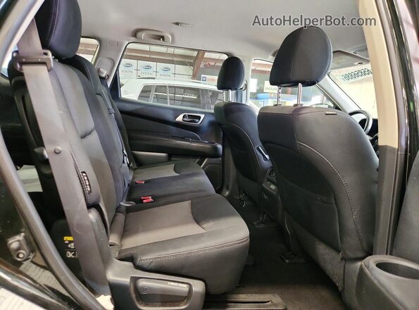 5N1DR2MM4KC586697 2019 NISSAN PATHFINDER Black Widok wnętrza z tyłu
