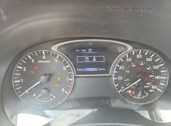 5N1DR2MM4KC599420 2019 NISSAN PATHFINDER Black Սարքավորումների վահանակի տեսք