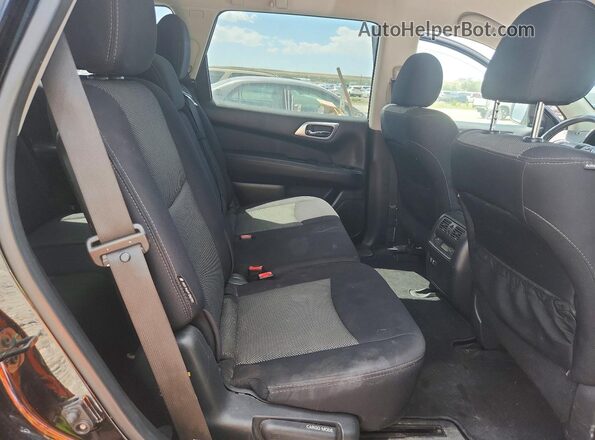 5N1DR2MM4KC599420 2019 NISSAN PATHFINDER Black Սալոնի հետևի տեսք