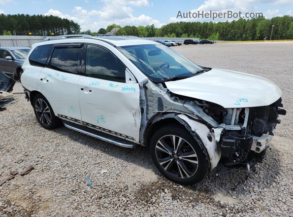 5N1DR2MM4KC633887 2019 NISSAN PATHFINDER White Front right