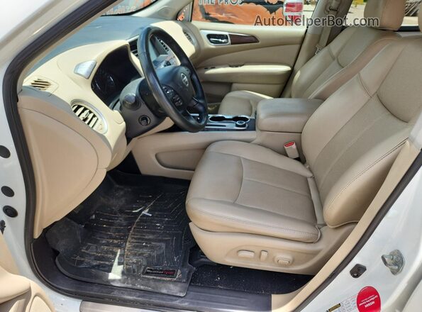 5N1DR2MM4KC633887 2019 NISSAN PATHFINDER White Front interior view