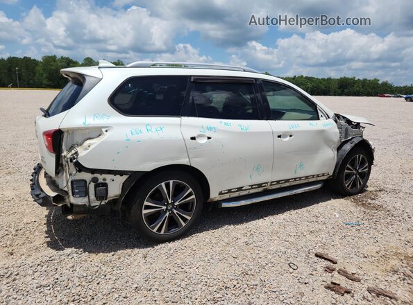 5N1DR2MM4KC633887 2019 NISSAN PATHFINDER White Rear right