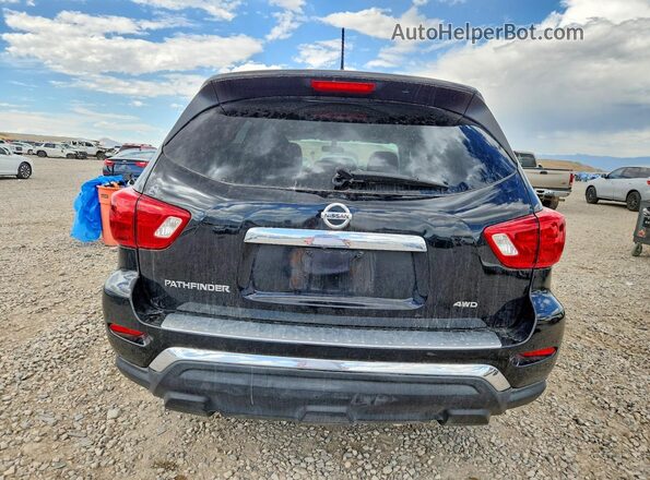 5N1DR2MM5HC668687 2017 NISSAN PATHFINDER Black Widok z tyłu