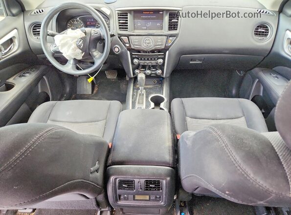5N1DR2MM5HC668687 2017 NISSAN PATHFINDER Black Widok deski rozdzielczej