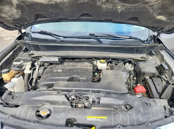 5N1DR2MM5HC686686 2017 NISSAN PATHFINDER Gray ძრავის განყოფილების ხედი