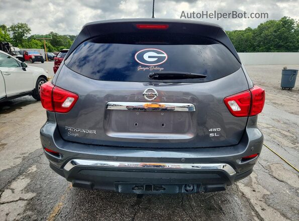 5N1DR2MM5HC686686 2017 NISSAN PATHFINDER Gray უკანა ხედი
