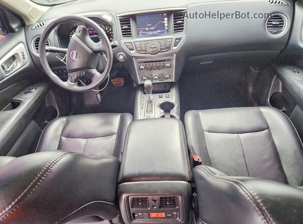5N1DR2MM5HC686686 2017 NISSAN PATHFINDER Gray წინა პანელის ხედი