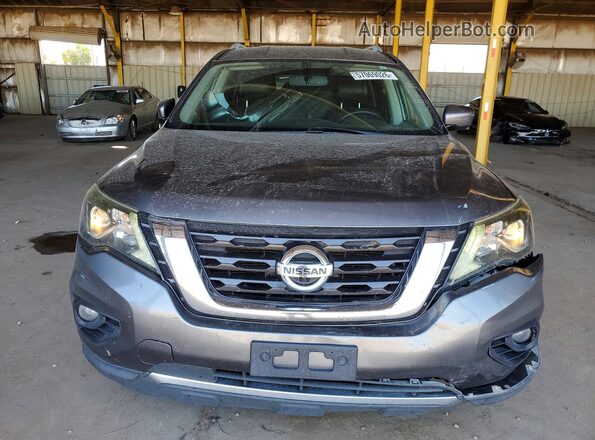 5N1DR2MM5JC607846 2018 NISSAN PATHFINDER Серый Вид спереди