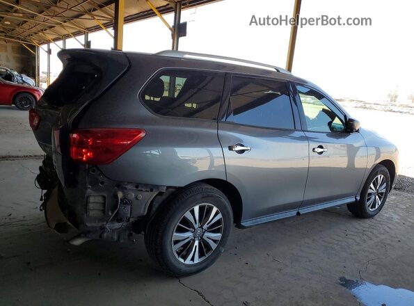 5N1DR2MM5JC607846 2018 NISSAN PATHFINDER Серый Задняя правая четверть