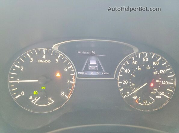 5N1DR2MM5JC607846 2018 NISSAN PATHFINDER Серый Вид щитка приборов