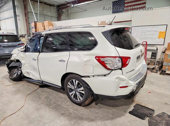 5N1DR2MM5JC637560 2018 NISSAN PATHFINDER Белый Задняя левая четверть