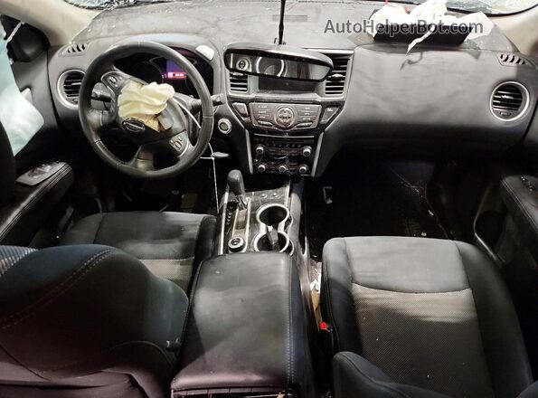 5N1DR2MM5JC637560 2018 NISSAN PATHFINDER Белый Вид панели приборов