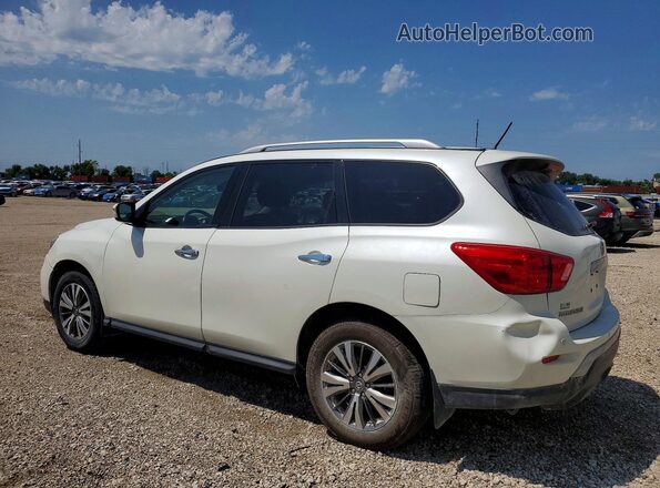 5N1DR2MM5JC644587 2018 NISSAN PATHFINDER White უკანა მარცხენა
