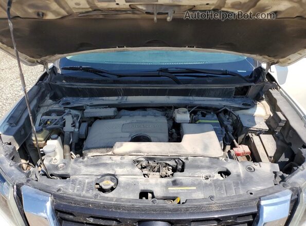 5N1DR2MM5JC644587 2018 NISSAN PATHFINDER White ძრავის განყოფილების ხედი
