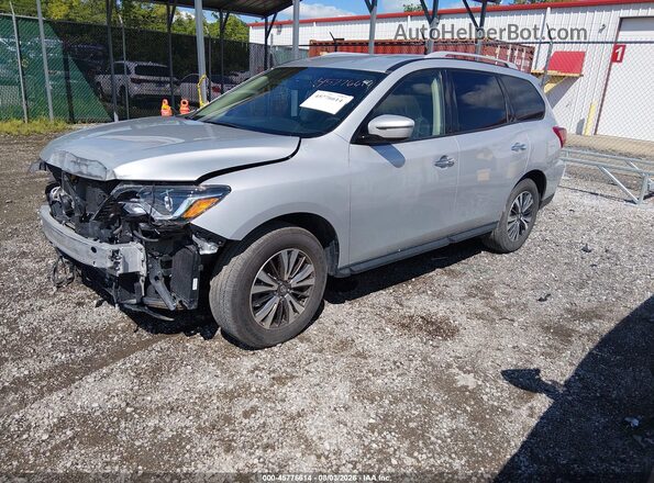 5N1DR2MM5KC577278 2019 NISSAN PATHFINDER Серебряный Передняя левая четверть