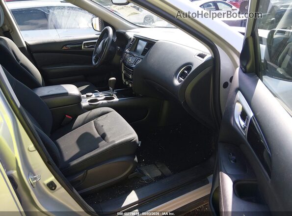 5N1DR2MM5KC577278 2019 NISSAN PATHFINDER Серебряный Вид салона спереди