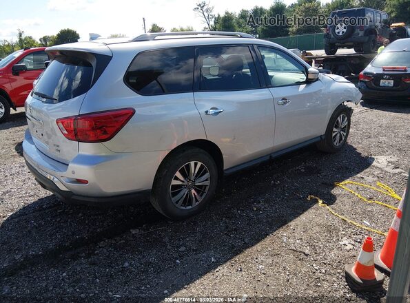 5N1DR2MM5KC577278 2019 NISSAN PATHFINDER Серебряный Задняя правая четверть