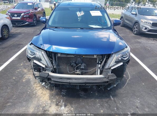 5N1DR2MM5KC581783 2019 NISSAN PATHFINDER Blue Widok zestawu wskaźników