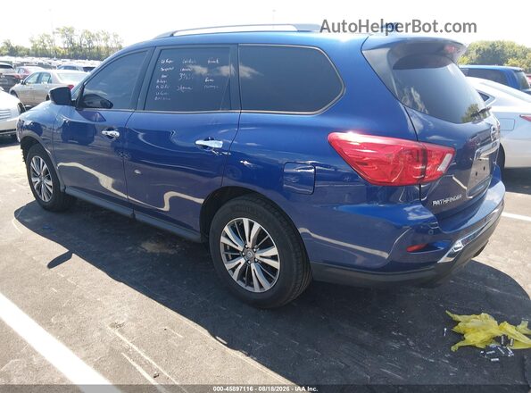 5N1DR2MM5KC581783 2019 NISSAN PATHFINDER Blue Tył lewy